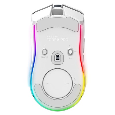 Миша Razer Cobra Pro, RGB, USB-A/WL/BT, білий (RZ01-04660200-R3G1) Миша Razer Cobra Pro, RGB, USB-A/WL/BT, білий (RZ01-04660200-R3G1)
