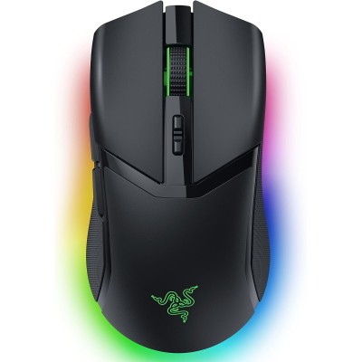 Миша Razer Cobra Pro, RGB, USB-A/WL/BT, чорний (RZ01-04660100-R3G1) Миша Razer Cobra Pro, RGB, USB-A/WL/BT, чорний (RZ01-04660100-R3G1)
