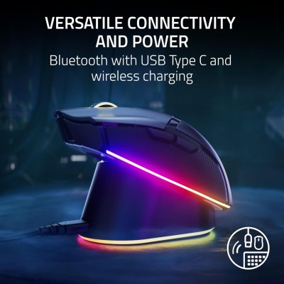 Миша Razer Cobra Pro, RGB, USB-A/WL/BT, чорний (RZ01-04660100-R3G1) Миша Razer Cobra Pro, RGB, USB-A/WL/BT, чорний (RZ01-04660100-R3G1)