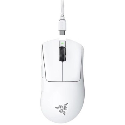 Миша Razer Deathadder V3 Pro, USB-A/WL/BT, білий (RZ01-04630200-R3G1) Миша Razer Deathadder V3 Pro, USB-A/WL/BT, білий (RZ01-04630200-R3G1)