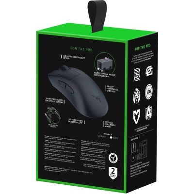 Миша Razer Deathadder V3 Pro, USB-A/WL/BT, чорний (RZ01-04630100-R3G1) Миша Razer Deathadder V3 Pro, USB-A/WL/BT, чорний (RZ01-04630100-R3G1)
