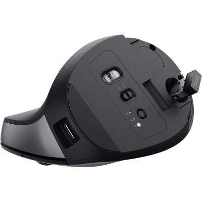 Миша Trust Bayo + Ergonomic, BT/WL/USB-A, чорний (25146_TRUST) Миша Trust Bayo + Ergonomic, BT/WL/USB-A, чорний (25146_TRUST)