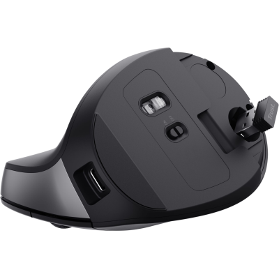 Миша Trust Bayo 2 Ergonomic, WL/USB-A, чорний (25145_TRUST) Миша Trust Bayo 2 Ergonomic, WL/USB-A, чорний (25145_TRUST)