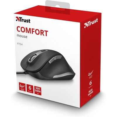 Миша Trust Fyda ComFortable ECO, USB-A, чорно-сірий (24728_TRUST) Миша Trust Fyda ComFortable ECO, USB-A, чорно-сірий (24728_TRUST)