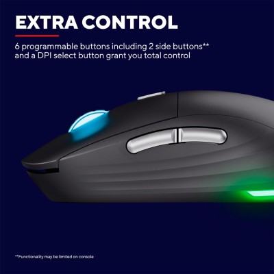 Миша Trust GXT 926 REDEX II, WL/USB-A/USB-C, чорний (25126_TRUST) Миша Trust GXT 926 REDEX II, WL/USB-A/USB-C, чорний (25126_TRUST)