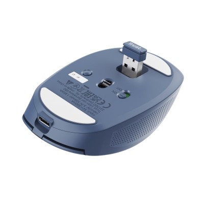 Миша Trust OZZA compact, BT/WL/USB-A, синій (24934_TRUST) Миша Trust OZZA compact, BT/WL/USB-A, синій (24934_TRUST)