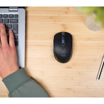 Миша Trust OZZA compact, BT/WL/USB-A, чорний (24819_TRUST) Миша Trust OZZA compact, BT/WL/USB-A, чорний (24819_TRUST)