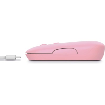 Миша Trust Puck Rechargeable, Ultra-Thin, BT/WL, Silent, рожевий (24125_TRUST) Миша Trust Puck Rechargeable, Ultra-Thin, BT/WL, Silent, рожевий (24125_TRUST)