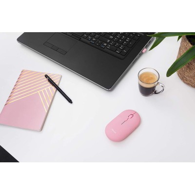 Миша Trust Puck Rechargeable, Ultra-Thin, BT/WL, Silent, рожевий (24125_TRUST) Миша Trust Puck Rechargeable, Ultra-Thin, BT/WL, Silent, рожевий (24125_TRUST)