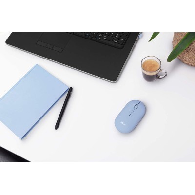 Миша Trust Puck Rechargeable, Ultra-Thin, BT/WL, Silent, синій (24126_TRUST) Миша Trust Puck Rechargeable, Ultra-Thin, BT/WL, Silent, синій (24126_TRUST)