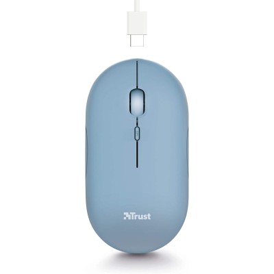 Миша Trust Puck Rechargeable, Ultra-Thin, BT/WL, Silent, синій (24126_TRUST) Миша Trust Puck Rechargeable, Ultra-Thin, BT/WL, Silent, синій (24126_TRUST)