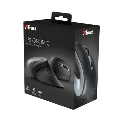 Миша Trust Verro Ergonomic, WL, чорний (23507_TRUST) Миша Trust Verro Ergonomic, WL, чорний (23507_TRUST)