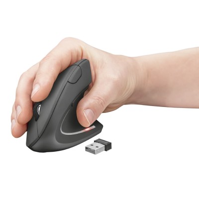 Миша Trust Verto Ergonomic, WL, чорний (22879_TRUST) Миша Trust Verto Ergonomic, WL, чорний (22879_TRUST)