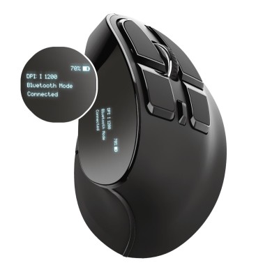 Миша Trust Voxx Rechargeable Ergonomic, WL, чорний (23731_TRUST) Миша Trust Voxx Rechargeable Ergonomic, WL, чорний (23731_TRUST)