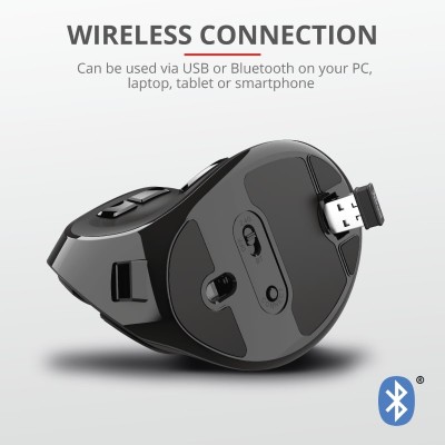 Миша Trust Voxx Rechargeable Ergonomic, WL, чорний (23731_TRUST) Миша Trust Voxx Rechargeable Ergonomic, WL, чорний (23731_TRUST)
