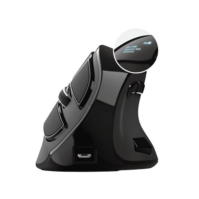 Миша Trust Voxx Rechargeable Ergonomic, WL, чорний (23731_TRUST) Миша Trust Voxx Rechargeable Ergonomic, WL, чорний (23731_TRUST)