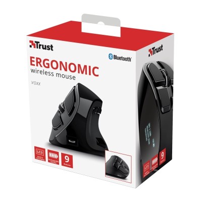 Миша Trust Voxx Rechargeable Ergonomic, WL, чорний (23731_TRUST) Миша Trust Voxx Rechargeable Ergonomic, WL, чорний (23731_TRUST)