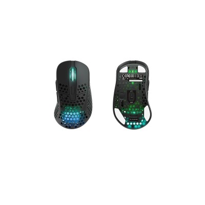 Миша Xtrfy M4, WL/USB-A, RGB, чорний (M4W-RGB-BLACK) Миша Xtrfy M4, WL/USB-A, RGB, чорний (M4W-RGB-BLACK)
