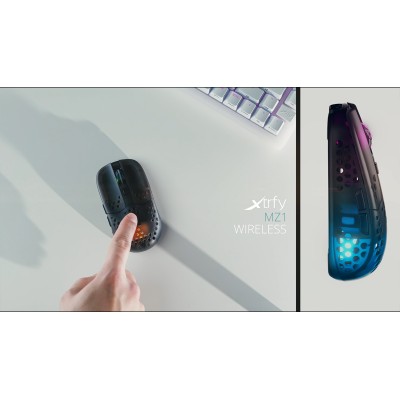 Миша Xtrfy MZ1, WL/USB-A, RGB, чорний (MZ1W-RGB-BLACK) Миша Xtrfy MZ1, WL/USB-A, RGB, чорний (MZ1W-RGB-BLACK)