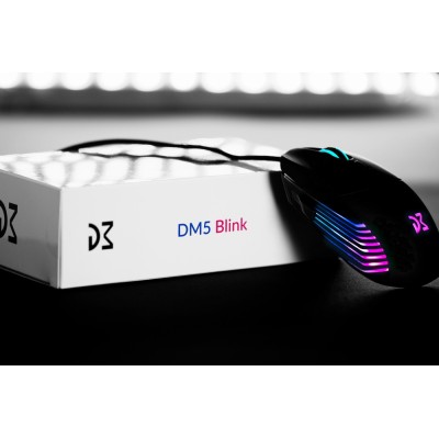 Миша ігрова Dream Machines DM5 Blink USB Black (DM5_BLINK) Миша ігрова Dream Machines DM5 Blink USB Black (DM5_BLINK)
