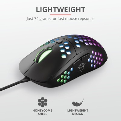 Миша ігрова Trust GXT 960 Graphin Ultra-lightweight RGB USB Black (23758_TRUST) Миша ігрова Trust GXT 960 Graphin Ultra-lightweight RGB USB Black (23758_TRUST)