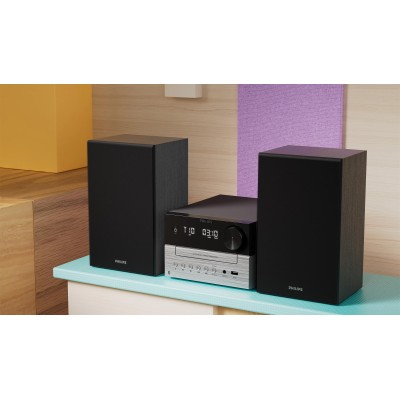 Мікросистема Philips TAM3205M2 20Вт, FM, CD, USB, Audio-in, Wireless Мікросистема Philips TAM3205M2 20Вт, FM, CD, USB, Audio-in, Wireless