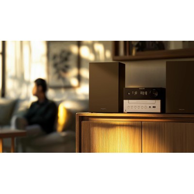 Мікросистема Philips TAM3205M2 20Вт, FM, CD, USB, Audio-in, Wireless Мікросистема Philips TAM3205M2 20Вт, FM, CD, USB, Audio-in, Wireless