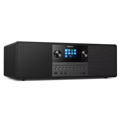 Мікросистема Philips TAM6805 2.0, 50Вт, Spotify, LCD 2.4", FM/DAB+, MP3-CD, USB, Wireless (TAM6805/10) Мікросистема Philips TAM6805 2.0, 50Вт, Spotify, LCD 2.4", FM/DAB+, MP3-CD, USB, Wireless (TAM6805/10)