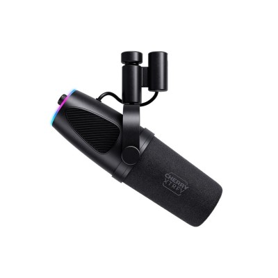 Мікрофон геймінговий CHERRY XTRFY NGALE X, Cardioid, USB-A, 2м, RGB, чорний (CX-NGALE-X-RGB-BLACK) Мікрофон геймінговий CHERRY XTRFY NGALE X, Cardioid, USB-A, 2м, RGB, чорний (CX-NGALE-X-RGB-BLACK)
