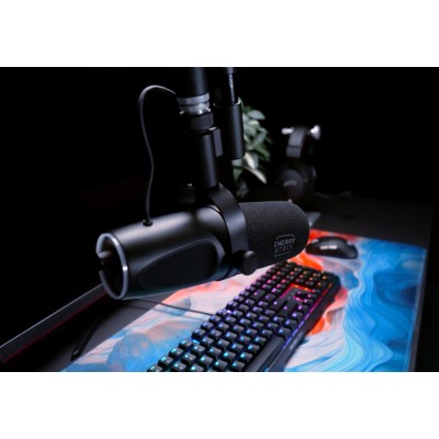 Мікрофон геймінговий CHERRY XTRFY NGALE X, Cardioid, USB-A, 2м, RGB, чорний (CX-NGALE-X-RGB-BLACK) Мікрофон геймінговий CHERRY XTRFY NGALE X, Cardioid, USB-A, 2м, RGB, чорний (CX-NGALE-X-RGB-BLACK)