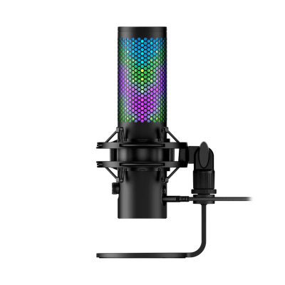Мікрофон геймінговий HyperX QuadCast 2 S, Omni/Uni/Bi, USB-A, 3м, NGenuity, RGB, чорний (9A273AA) Мікрофон геймінговий HyperX QuadCast 2 S, Omni/Uni/Bi, USB-A, 3м, NGenuity, RGB, чорний (9A273AA)