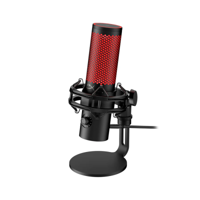 Мікрофон геймінговий HyperX QuadCast 2, Omni/Uni/Bi, USB-A, 3м, RGB, чорний (872V1AA) Мікрофон геймінговий HyperX QuadCast 2, Omni/Uni/Bi, USB-A, 3м, RGB, чорний (872V1AA)
