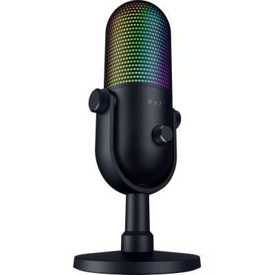 Мікрофон геймінговий Razer Seiren V3 Chroma, Uni, RGB, USB-A, 2м, чорний (RZ19-05060100-R3M1) Мікрофон геймінговий Razer Seiren V3 Chroma, Uni, RGB, USB-A, 2м, чорний (RZ19-05060100-R3M1)