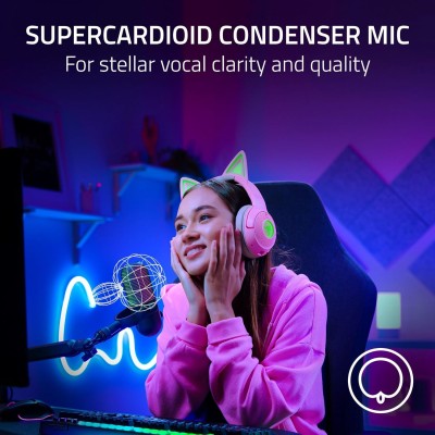 Мікрофон геймінговий Razer Seiren V3 Chroma, Uni, RGB, USB-A, 2м, чорний (RZ19-05060100-R3M1) Мікрофон геймінговий Razer Seiren V3 Chroma, Uni, RGB, USB-A, 2м, чорний (RZ19-05060100-R3M1)