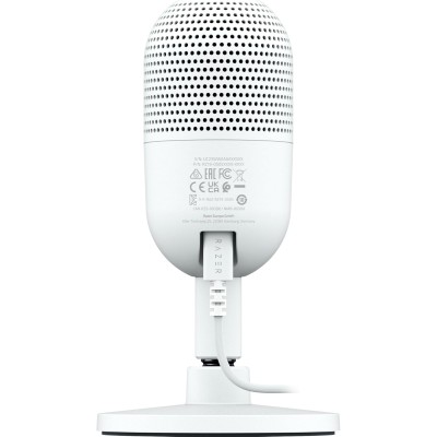 Мікрофон геймінговий Razer Seiren V3 Mini, Omni, USB-A, 1.2м, білий (RZ19-05050300-R3M1) Мікрофон геймінговий Razer Seiren V3 Mini, Omni, USB-A, 1.2м, білий (RZ19-05050300-R3M1)