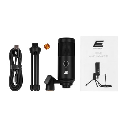 Мікрофон для ПК 2Е MPC020 Streaming KIT USB (2E-MPC020) Мікрофон для ПК 2Е MPC020 Streaming KIT USB (2E-MPC020)