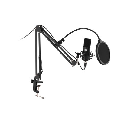 Мікрофон для ПК з пантографом 2Е MPC011 Streaming KIT USB (2E-MPC011) Мікрофон для ПК з пантографом 2Е MPC011 Streaming KIT USB (2E-MPC011)