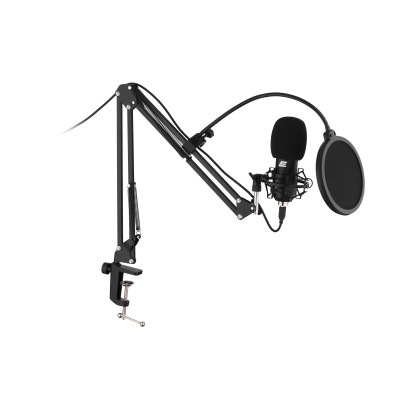 Мікрофон для ПК з пантографом 2Е MPC011 Streaming KIT USB (2E-MPC011) Мікрофон для ПК з пантографом 2Е MPC011 Streaming KIT USB (2E-MPC011)