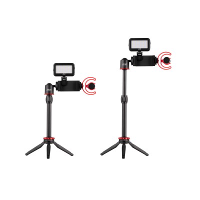 Мікрофон з триподом для мобільних пристроїв 2Е MM011 Vlog KIT, 3.5mm (2E-MM011) Мікрофон з триподом для мобільних пристроїв 2Е MM011 Vlog KIT, 3.5mm (2E-MM011)