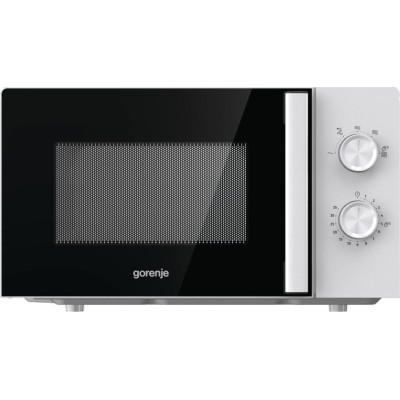 Мікрохвильова піч Gorenje, 17л, мех. керув., 700Вт, дисплей, білий (MO17E1WH) Мікрохвильова піч Gorenje, 17л, мех. керув., 700Вт, дисплей, білий (MO17E1WH)