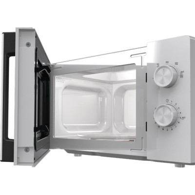 Мікрохвильова піч Gorenje, 17л, мех. керув., 700Вт, дисплей, білий (MO17E1WH) Мікрохвильова піч Gorenje, 17л, мех. керув., 700Вт, дисплей, білий (MO17E1WH)