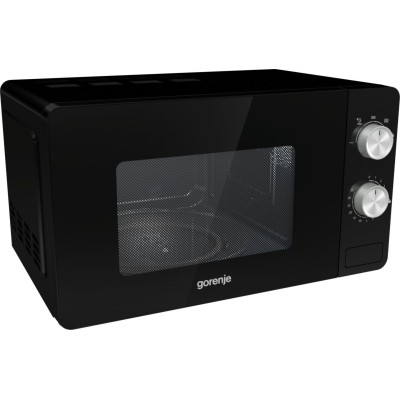 Мікрохвильова піч Gorenje, 17л, мех. керув., 700Вт, чорний (MO17E1B) Мікрохвильова піч Gorenje, 17л, мех. керув., 700Вт, чорний (MO17E1B)