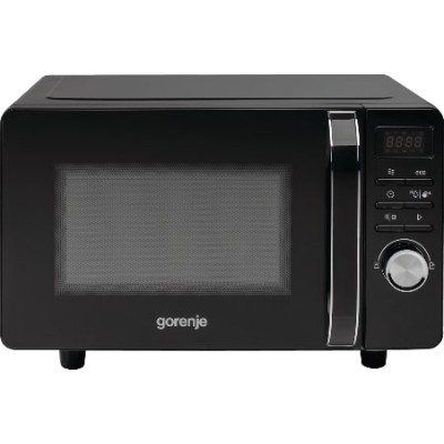 Мікрохвильова піч Gorenje, 20л, електр. керув., 700Вт, гриль, дисплей, чорний (MO20S4BC) Мікрохвильова піч Gorenje, 20л, електр. керув., 700Вт, гриль, дисплей, чорний (MO20S4BC)