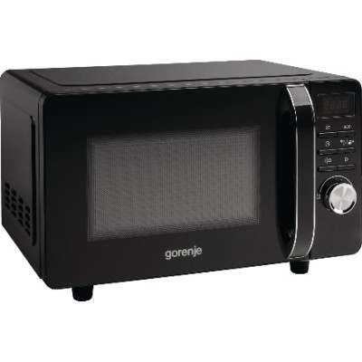 Мікрохвильова піч Gorenje, 20л, електр. керув., 700Вт, гриль, дисплей, чорний (MO20S4BC) Мікрохвильова піч Gorenje, 20л, електр. керув., 700Вт, гриль, дисплей, чорний (MO20S4BC)