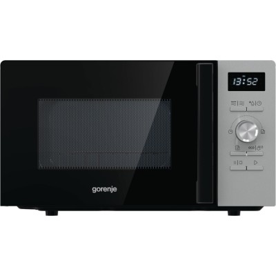 Мікрохвильова піч Gorenje, 20л, електр. керув., 800Вт, гриль, дисплей, 11 програм, нерж (MO20A4XH) Мікрохвильова піч Gorenje, 20л, електр. керув., 800Вт, гриль, дисплей, 11 програм, нерж (MO20A4XH)