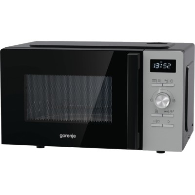 Мікрохвильова піч Gorenje, 20л, електр. керув., 800Вт, гриль, дисплей, 11 програм, нерж (MO20A4XH) Мікрохвильова піч Gorenje, 20л, електр. керув., 800Вт, гриль, дисплей, 11 програм, нерж (MO20A4XH)