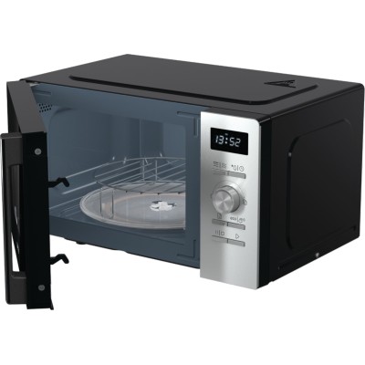 Мікрохвильова піч Gorenje, 20л, електр. керув., 800Вт, гриль, дисплей, 11 програм, нерж (MO20A4XH) Мікрохвильова піч Gorenje, 20л, електр. керув., 800Вт, гриль, дисплей, 11 програм, нерж (MO20A4XH)