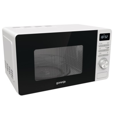 Мікрохвильова піч Gorenje, 20л, електр. керув., 800Вт, гриль, дисплей, білий (MO20A4W) Мікрохвильова піч Gorenje, 20л, електр. керув., 800Вт, гриль, дисплей, білий (MO20A4W)