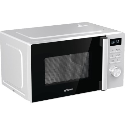 Мікрохвильова піч Gorenje, 20л, електр. керув., 800Вт, дисплей, білий (MO20A3WH) Мікрохвильова піч Gorenje, 20л, електр. керув., 800Вт, дисплей, білий (MO20A3WH)