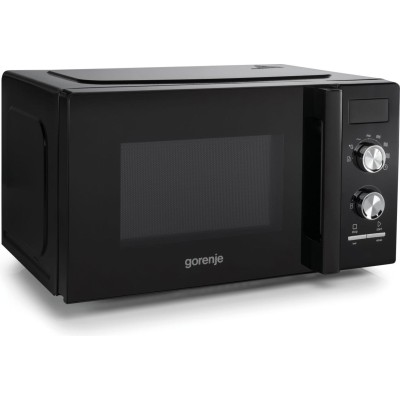 Мікрохвильова піч Gorenje, 20л, мех. керув., 800Вт, дисплей, чорний (MO20A3BH) Мікрохвильова піч Gorenje, 20л, мех. керув., 800Вт, дисплей, чорний (MO20A3BH)